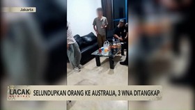 VIDEO: Selundupkan Orang ke Australia, Tiga WNA Ditangkap