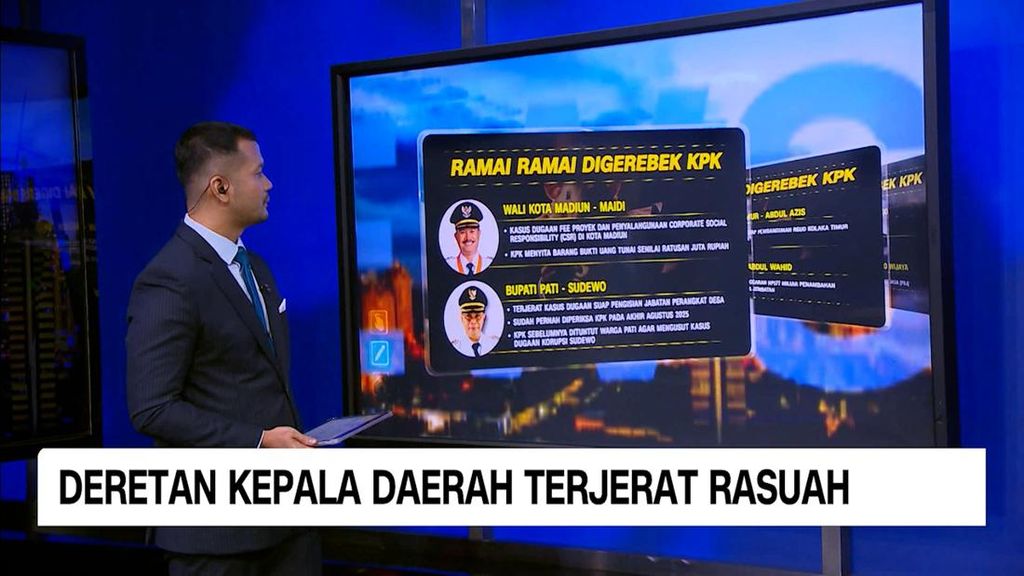 VIDEO: Deretan Kepala Daerah Terjerat Kasus Suap