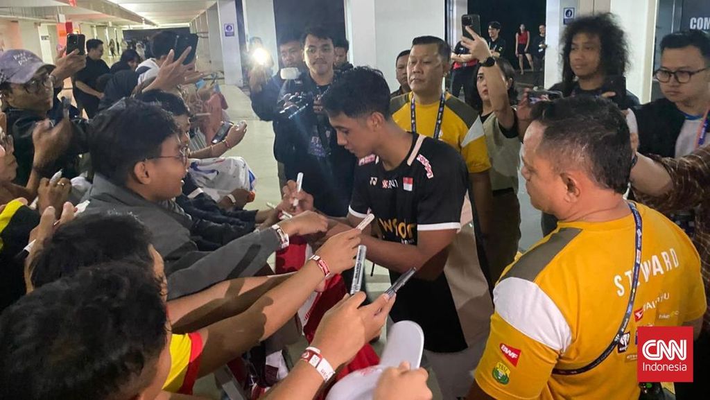 Ketika "Bocil" Serbu Pebulutangkis Idola di Indonesia Masters