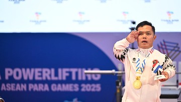 Berita Olahraga Terkini CNN Sport : Angkat Berat Indonesia Rebut 3 Emas di ASEAN Para Games