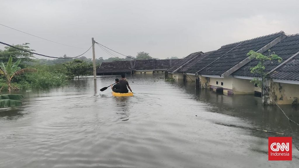 Banjir 2,5 Meter Kembali Rendam Cikande Tangerang
