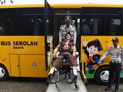 Video: Jakarta Punya 37 Bus Sekolah Khusus Anak Disabilitas, Layani 10 Rute