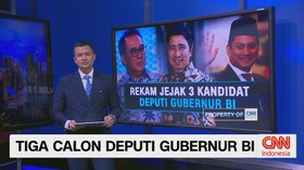 VIDEO: Rekam Jejak Tiga Calon Deputi Gubernur BI