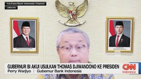 VIDEO: Gubernur BI Akui Usulkan Thomas Djiwandono