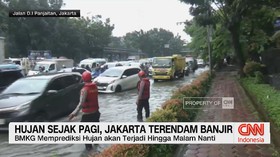 VIDEO: Hujan Sejak Pagi, Banjir Merendam Wilayah Jakarta