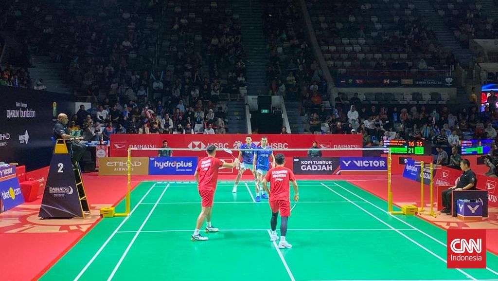 Hasil Indonesia Masters: Menang Derbi, Fajar/Fikri ke Perempat Final