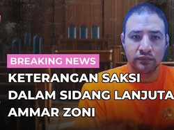Live Streaming: Keterangan Saksi dalam Sidang Lanjutan Ammar Zoni