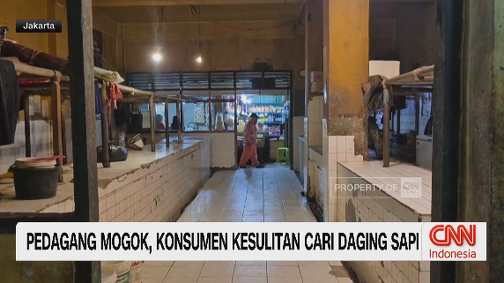 VIDEO: Pedagang Mogok, Konsumen Kesulitan Cari Daging Sapi
