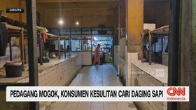 VIDEO: Pedagang Mogok, Konsumen Kesulitan Cari Daging Sapi