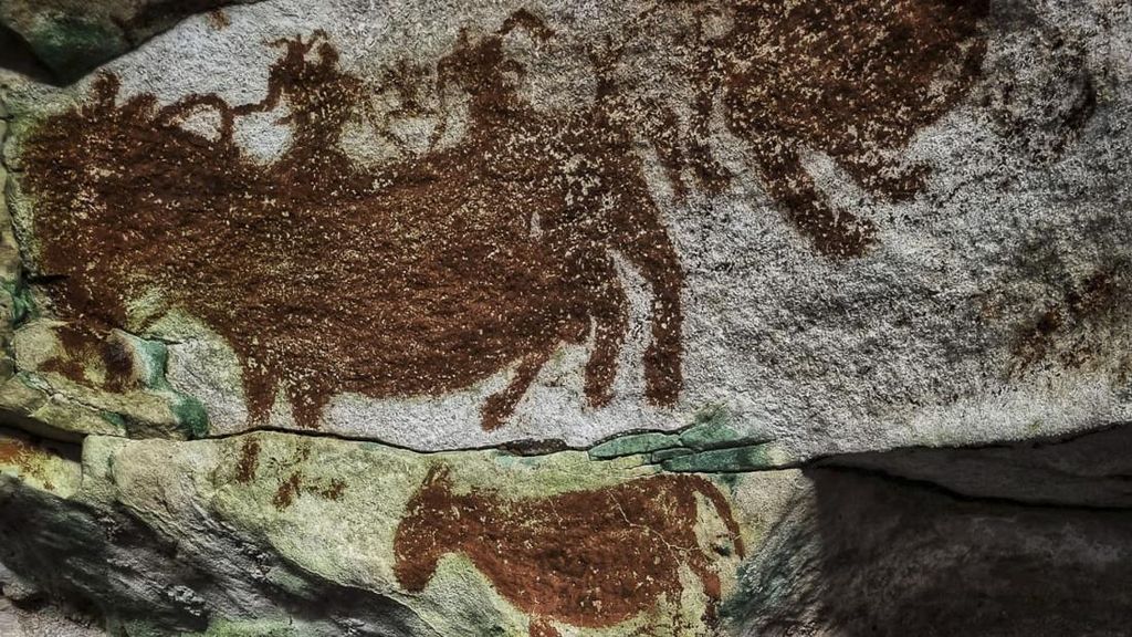 Seni Cadas di Pulau Muna Buktikan Migrasi Jalur Utara ke Australia