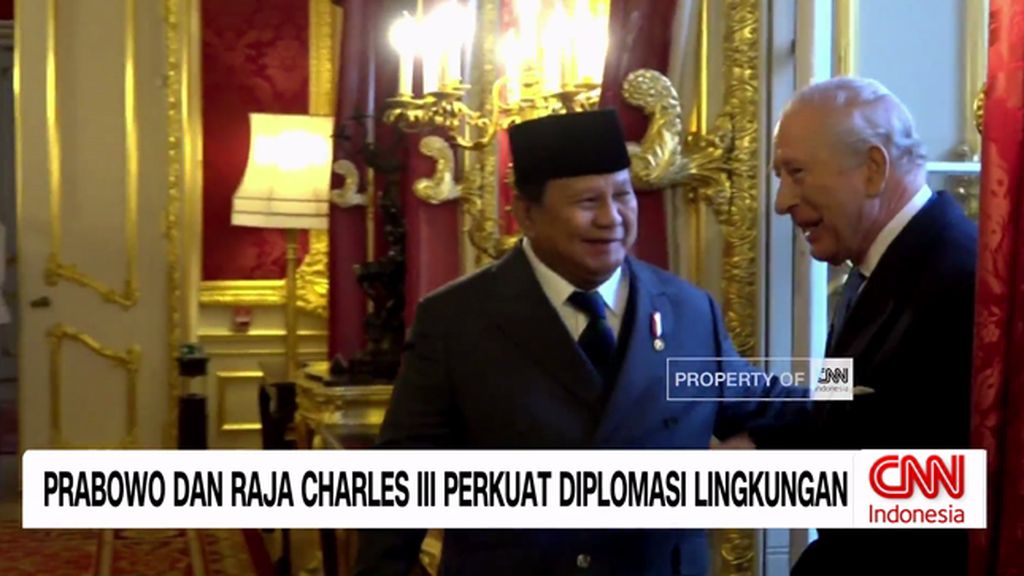 VIDEO: Prabowo dan Raja Charles III Perkuat DIplomasi Lingkungan