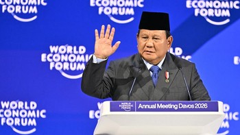 FOTO: Prabowo Pamer Capaian Ekonomi RI di WEF Davos