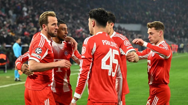 Bayern Munchen dipastikan lolos otomatis ke babak 16 besar Liga Champions setelah menang 2-0 atas Union Saint-Gilloise, Kamis (22/1) dini hari WIB.