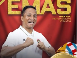 Atlet Sumut Sahrul Sulaiman Sumbang Emas Para Judo di ASEAN Para Games 2025
