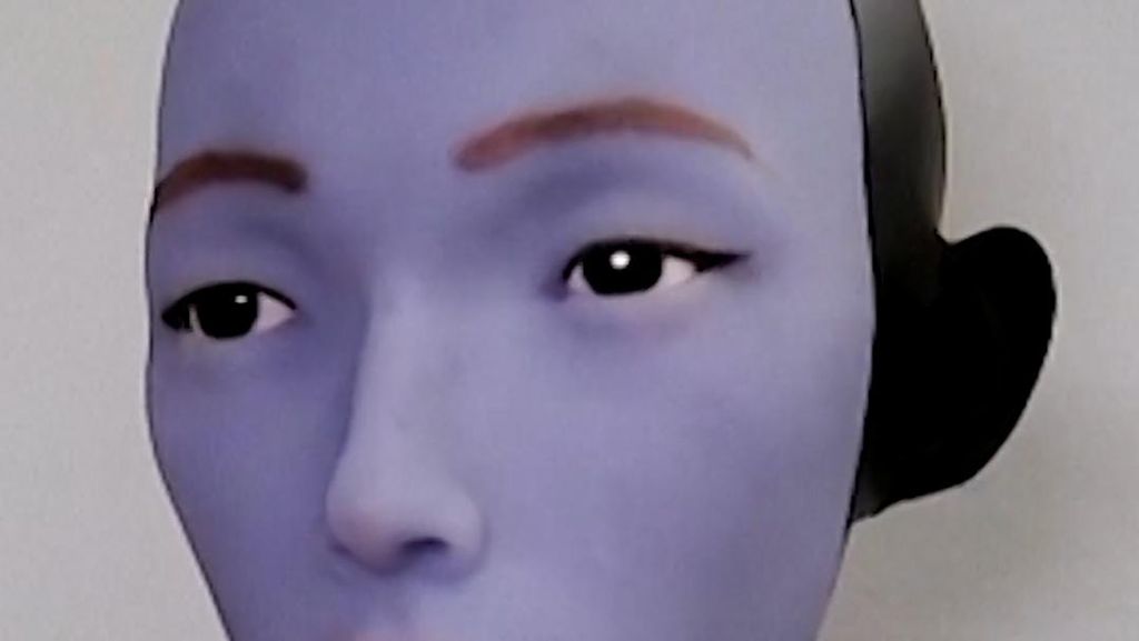 Mengintip Robot AI Berbentuk Wajah yang Dapat Bernyanyi dan Berbicara