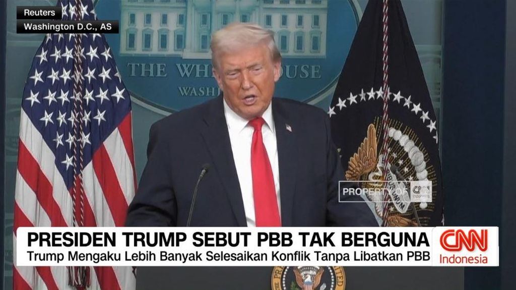 VIDEO: Presiden Trump Sebut PBB Tak Berguna