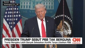 VIDEO: Presiden Trump Sebut PBB Tak Berguna