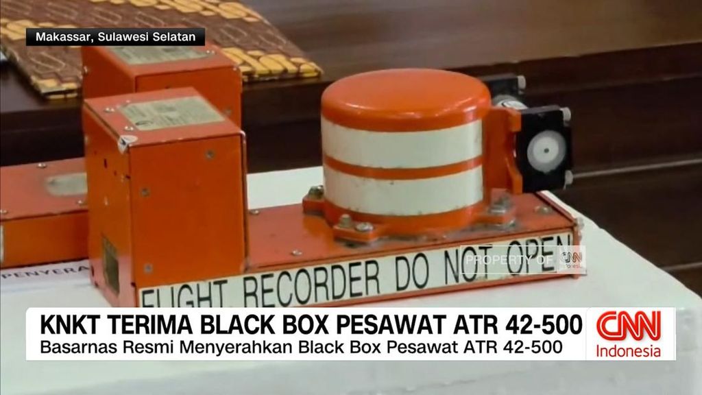 VIDEO: Basarnas Serahkan Black Box ke KNKT