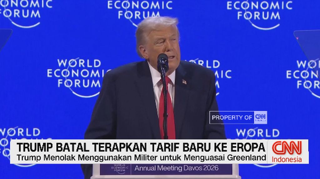 VIDEO: Trump Batal Terapkan Tarif Baru ke Eropa