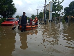 51 Desa di Kabupaten Bekasi Banjir, Tinggi Air di Sukawangi Capai 130 Cm