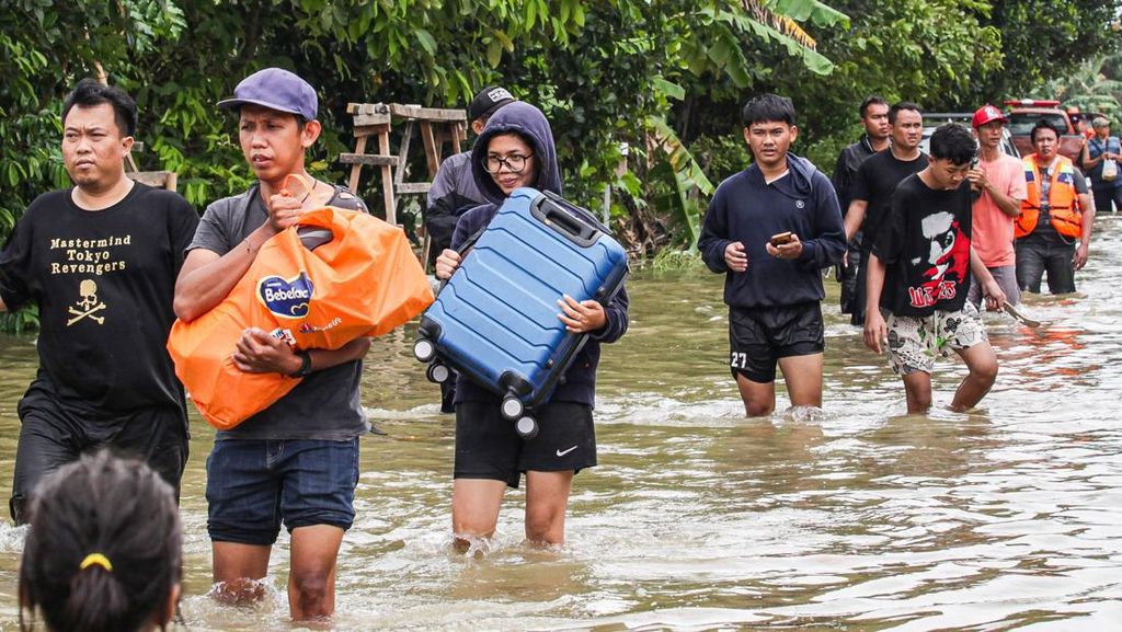 Banjir Kabupaten Bekasi Meluas Sore Ini, Berikut Titik Lokasinya