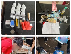 BNN-Polda Sumut Gerebek Kampung Narkoba di Deli Serdang, Tangkap 19 Orang