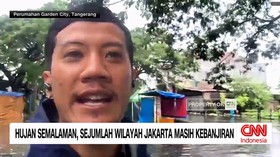 VIDEO: Laporan Kondisi Terkini Banjir Tangerang-Jakarta Barat