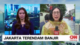 VIDEO: Melihat Langsung Situasi Banjir Jakarta Pagi Ini
