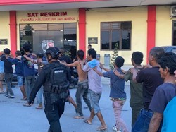 17 Preman Pelaku Pungli di Belawan Ditangkap, 15 Positif Narkoba