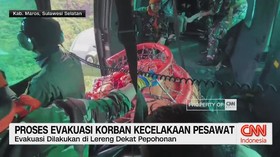 VIDEO: Proses Evakuasi Korban Kecelakaan Pesawat