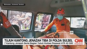 VIDEO: Tujuh Kantong Jenazah Korban ATR 42-500 Tiba Di Posko DVI