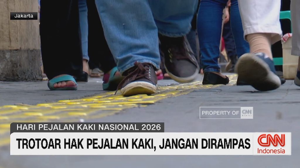 VIDEO: Trotoar Hak Pejalan Kaki, Jangan Dirampas
