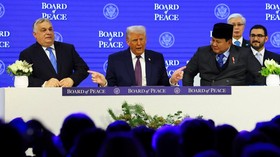 Trump Puji Prabowo di Pengumuman Board of Peace: Pria Tangguh