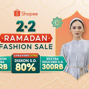 Shopee 2.2 Ramadan Fashion Sale Hadirkan Koleksi Busana Muslim Terbaru
