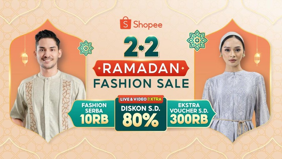 Shopee 2&period;2 Ramadan Fashion Sale Hadirkan Koleksi Busana Muslim Terkini