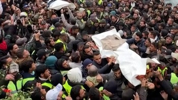 Ribuan Warga Gaza Antar Tiga Jenazah Jurnalis Tewas Diserang Israel