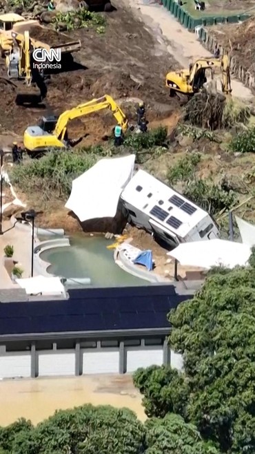 Enam Orang Hilang Akibat Tanah Longsor di New Zealand