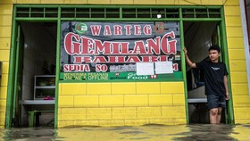 59 RT dan 4 Ruas Jalan di Jakarta Masih Tergenang Banjir Sabtu Sore