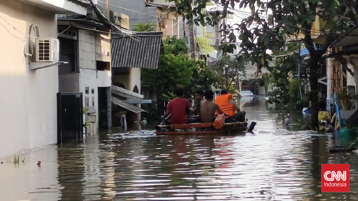 Banjir Kronjo Tangerang: 1.236 Rumah Masih Terendam, Air Capai 70 Cm