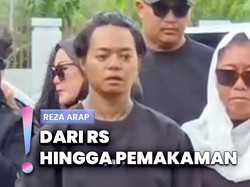 Video: Ekspresi Reza Arap di Tengah Duka Kehilangan Lula Lahfah