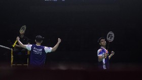 Sabar/Reza Girang Lawan Raymond/Nikolaus di Semifinal