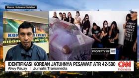 VIDEO: Proses Identifikasi Korban Jatuhnya Pesawat ATR 42-500