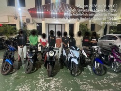 Brimob Polda Metro Patroli Gabungan di Jaktim, Gagalkan Aksi Balap Liar