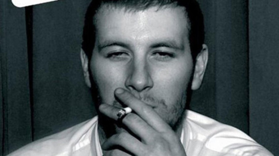 Chris McClure model cover album Arctic Monkeys