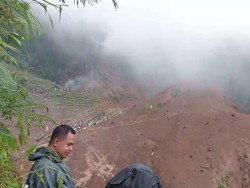 Bapak dan Anak Dilaporkan Tertimbun Longsor di Pemalang Saat Bertani