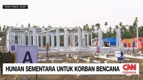 VIDEO: Hunian Sementara Pengungsi Aceh Utara Mulai Disiapkan