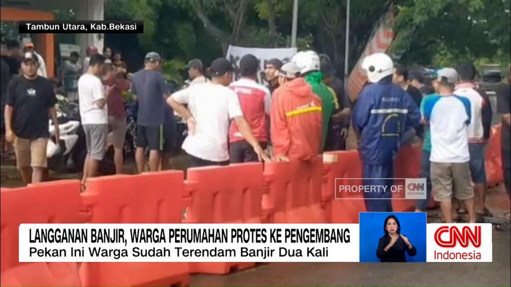 VIDEO: Langganan Banjir, Warga Perumahan Protes ke Pengembang