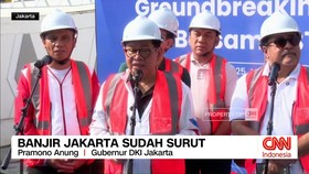 VIDEO: Pramono: Titik Banjir Terparah di Jakarta Barat Telah Diatasi