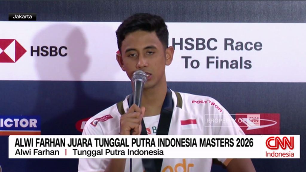 VIDEO: Alwi Farhan Juara Indonesia Masters 2026