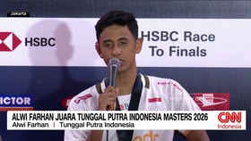 VIDEO: Alwi Farhan Juara Indonesia Masters 2026